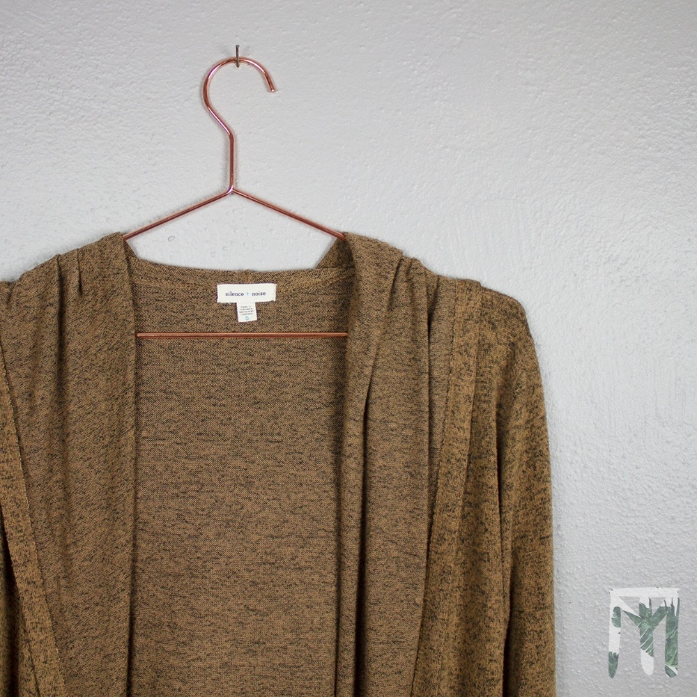 Urban Outfitters Silence and Noise Hooded Cardigan